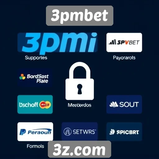 Métodos de pagamento suportados pelo 3pmbet
