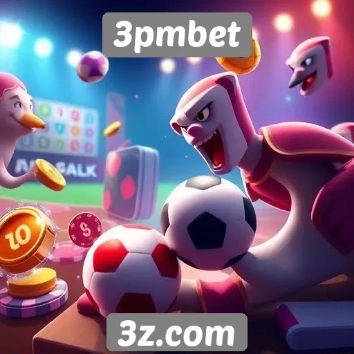 Variedade de jogos oferecidos pelo 3pmbet